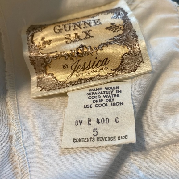 Vintage Gunne Sax maxi dress 1970s size 5 - Picture 7 of 16